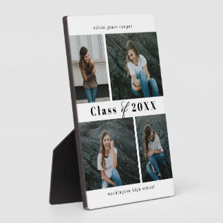 Photo Plaque de graduation en COULEUR modifiée