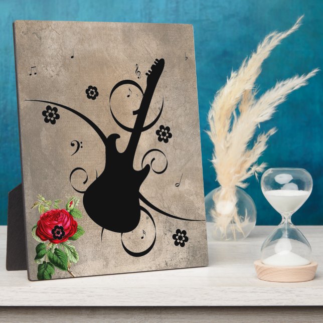 Photo Plaque de guitare (Côté)