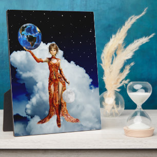Photo Plaque de la déesse de l'univers