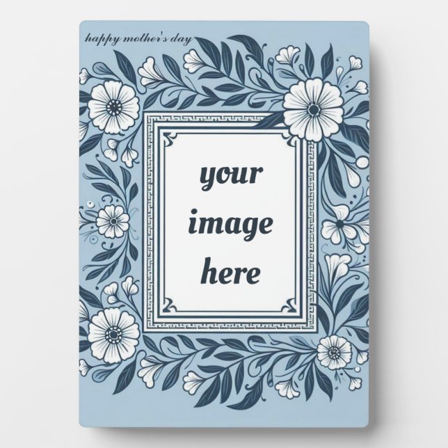 Photo plaque de la journée des mères heureuses (Devant)