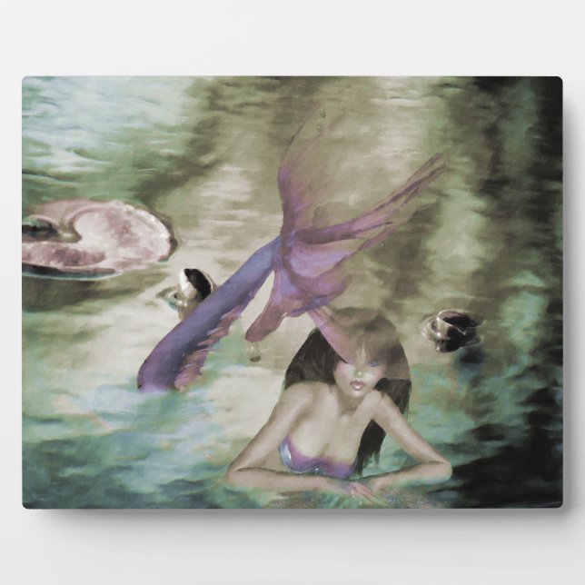 Photo Plaque de la petite sirène (Devant)