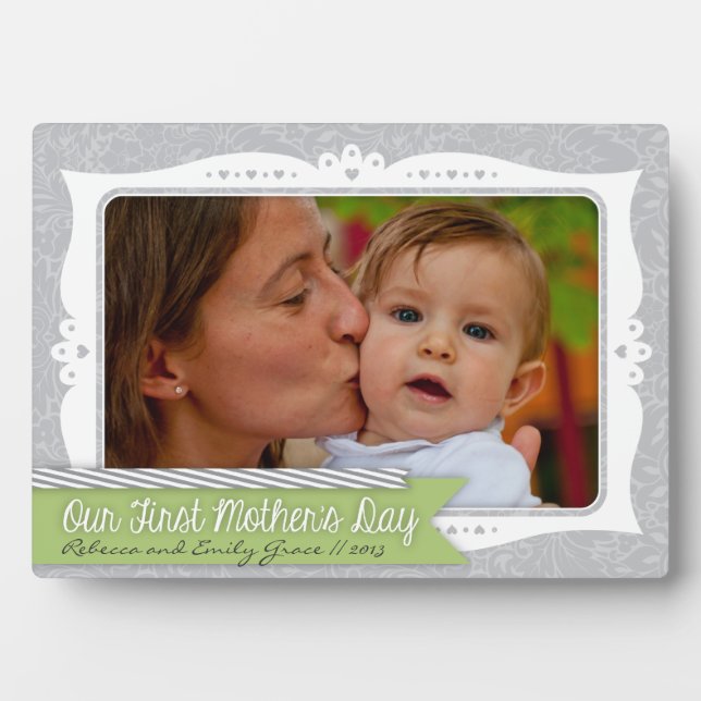 Photo Plaque de la première fête des mères (Devant)