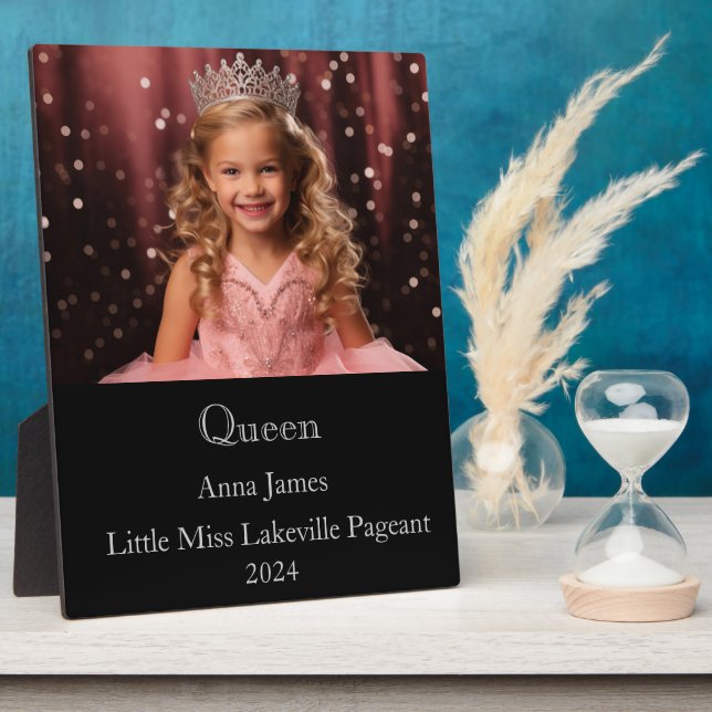 Photo Plaque de la Reine Pageant (Côté)