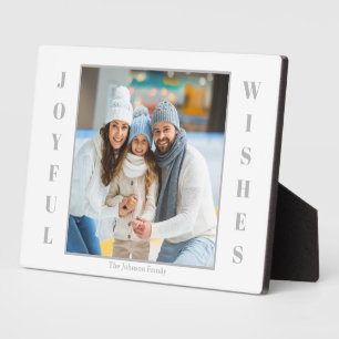 Photo Plaque de la table en argent de Noël avec de l'Eas