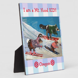 Photo Plaque de l'équipe de ski Mme Elizabeth