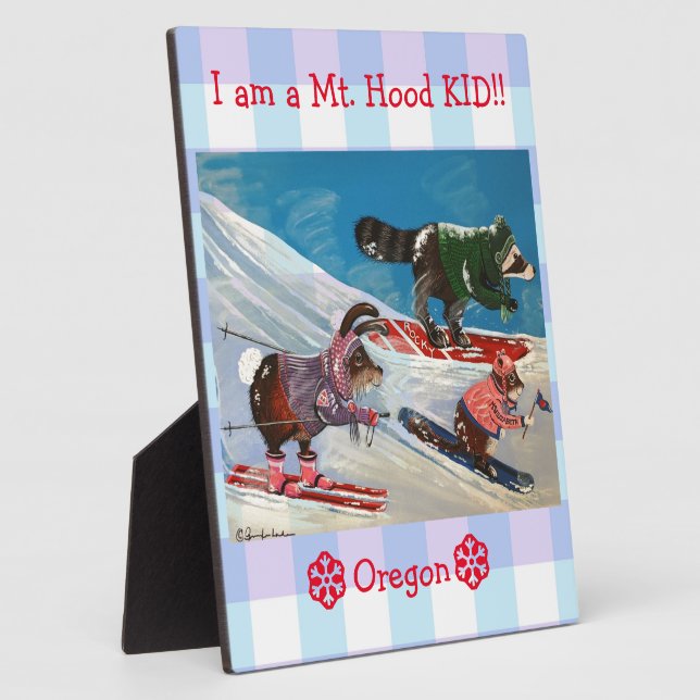 Photo Plaque de l'équipe de ski Mme Elizabeth (Côté)