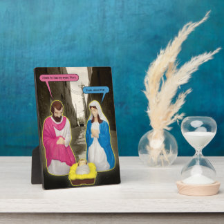 Photo Plaque de Noël Jésus Baby