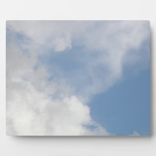 Photo Plaque de nuages fluides (Devant)