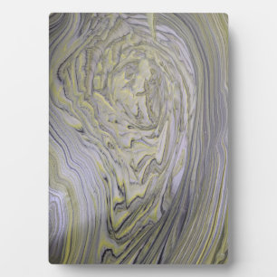 Photo Plaque de peinture acrylique coulée en or liquide