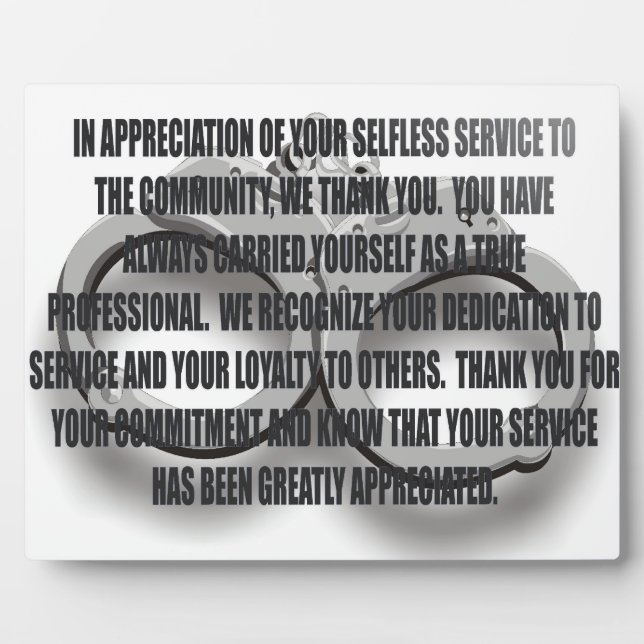 PHOTO PLAQUE DE RETRAITE DES OFFICIERS (Devant)