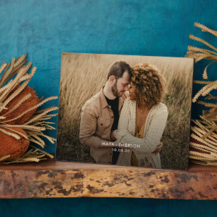 Photo Plaque de table avec chevalet