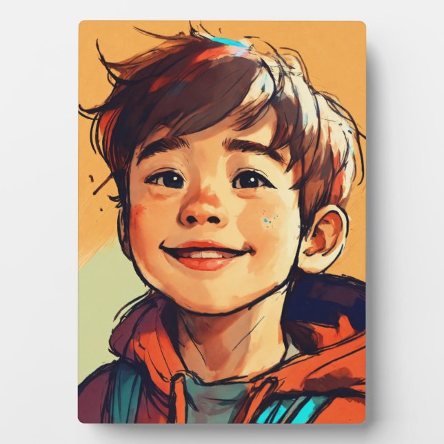 Photo Plaque de table avec Easel (Devant)