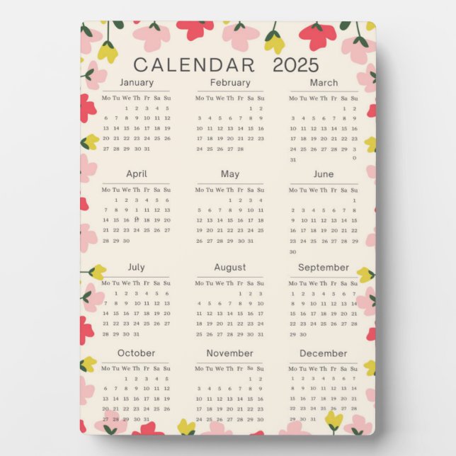 Photo Plaque de table avec Easel (Devant)