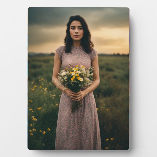 Photo Plaque de table avec Easel (Devant)