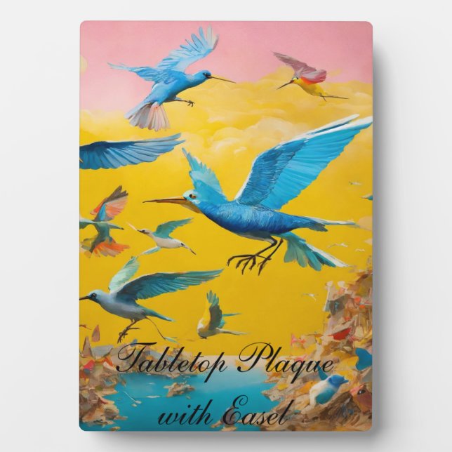 Photo Plaque de table avec Easel (Devant)