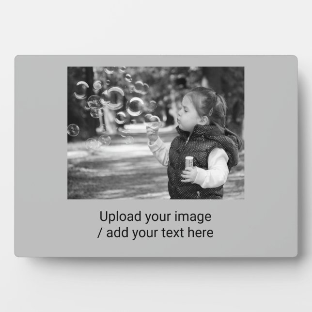 Photo Plaque de table avec Easel (Devant)