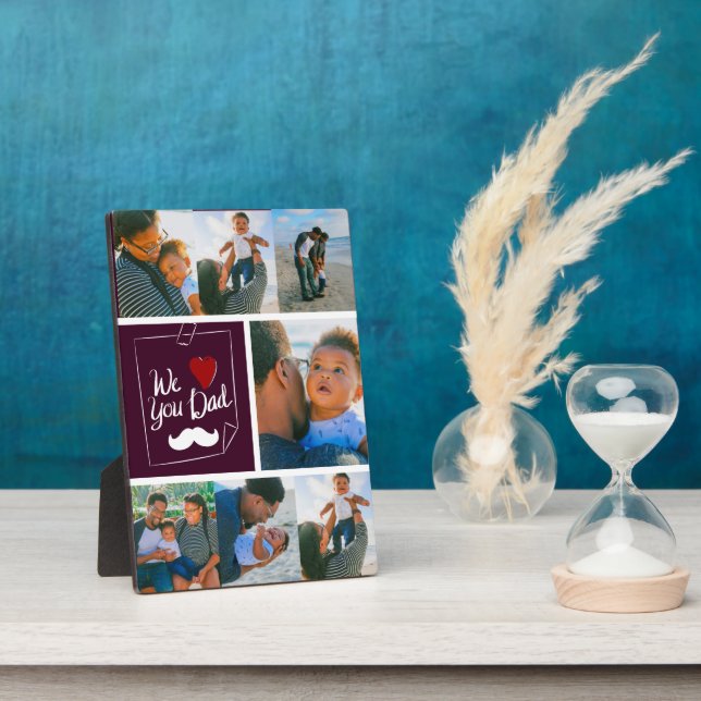 Photo Plaque de table avec Easel (Côté)