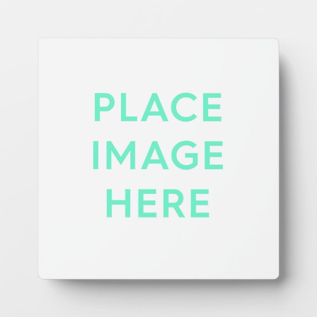 Photo Plaque de table avec Easel - 5,25 x 5,25 (Devant)