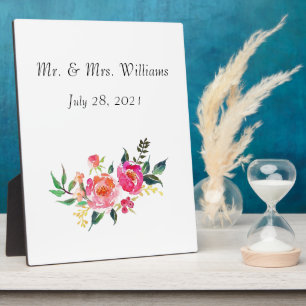 Photo Plaque de table avec Easel - Mariage