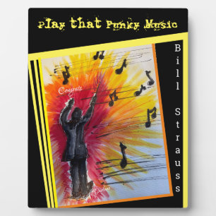 Photo Plaque de table Maestro avec Easel