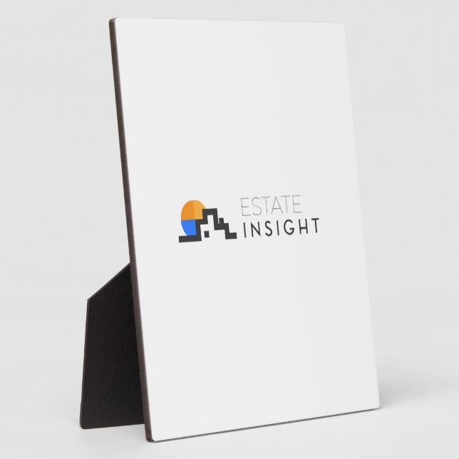 Photo Plaque de table verticale avec Easel (Côté)