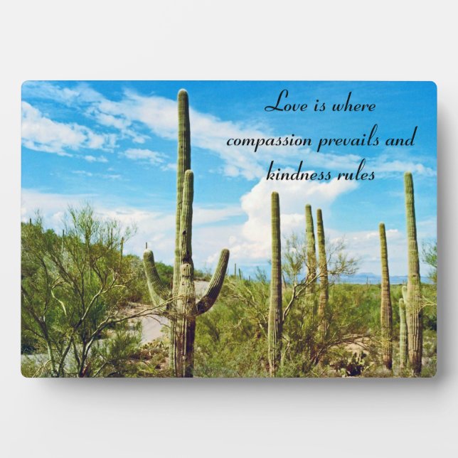 Photo Plaque de table Words of Wisdom avec Easel (Devant)