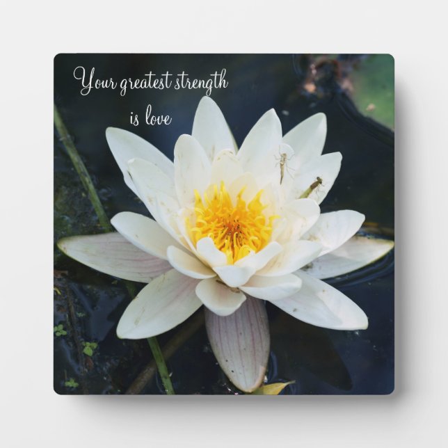 Photo Plaque de table Words of Wisdom avec Easel (Devant)
