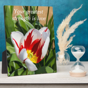 Photo Plaque de table Words of Wisdom avec Easel