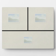 Plaque de tableau 8x10 - 3 images Pano inférieur