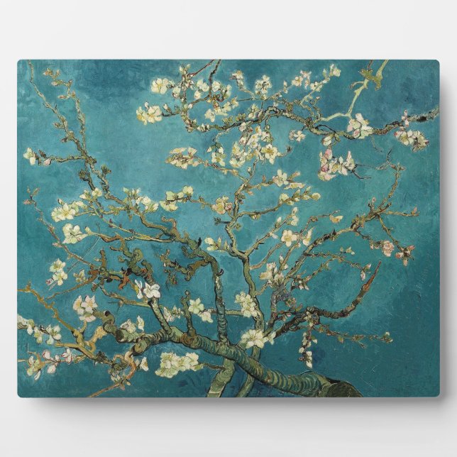 Photo Plaque des fleurs d'amande (Devant)