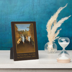 Photo Plaque des joueurs de football de Rousseau