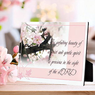 Photo plaque d'esprit calme et doux