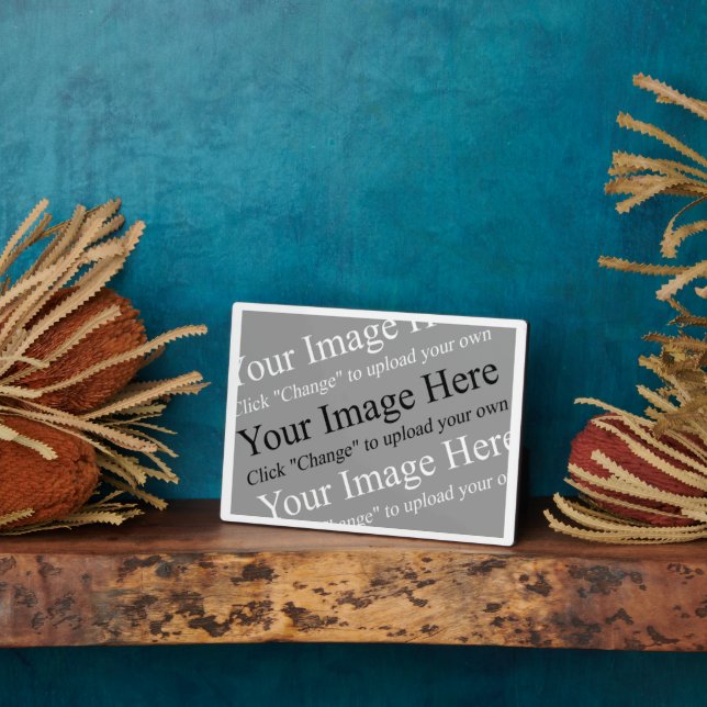 Photo Plaque d'image personnalisée avec de l'Easel (Côté)