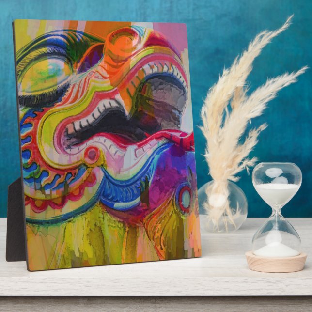 Photo Plaque Dragon Head (Côté)