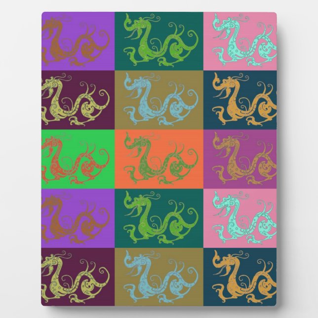 Photo Plaque Dragons (Devant)