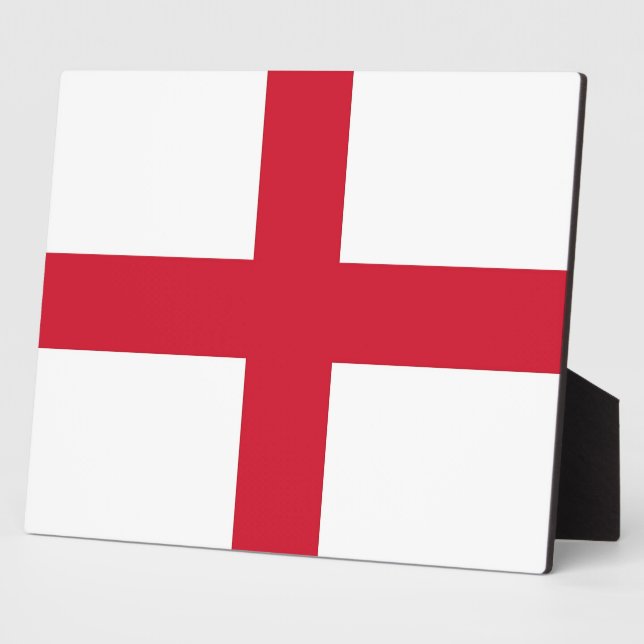 Photo Plaque drapeau d'Angleterre (Côté)
