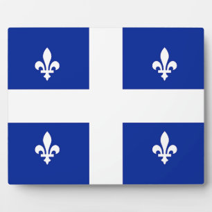Photo Plaque drapeau du Québec