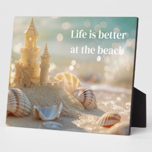 Photo Plaque du château de Sandcastle