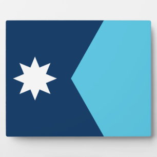 Photo Plaque du drapeau du Minnesota