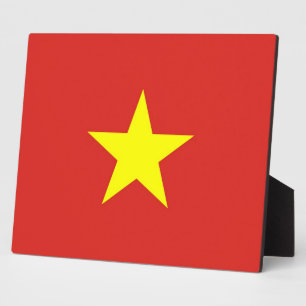 Photo Plaque du drapeau du Vietnam