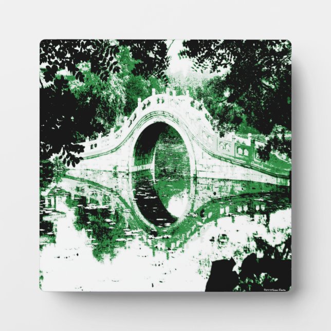 Photo Plaque du pont historique (Devant)