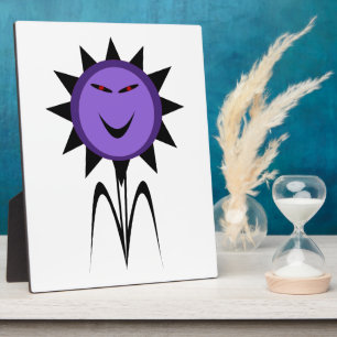 Photo Plaque Fleur Évil Kawaii Goth Halloween