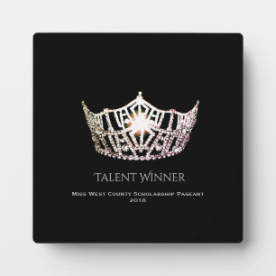 Photo Plaque gagnante de Miss America Silver Crown