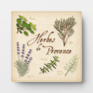 Photo Plaque Herbes de Provence