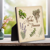 Plaque Herbes de Provence
