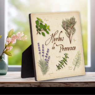 Photo Plaque Herbes de Provence
