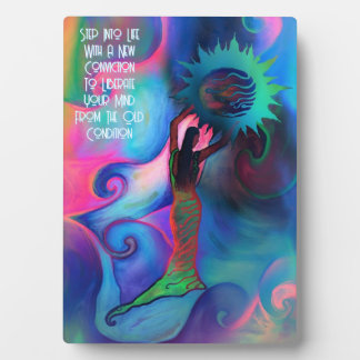 Photo Plaque JADE Liberation avec Easel