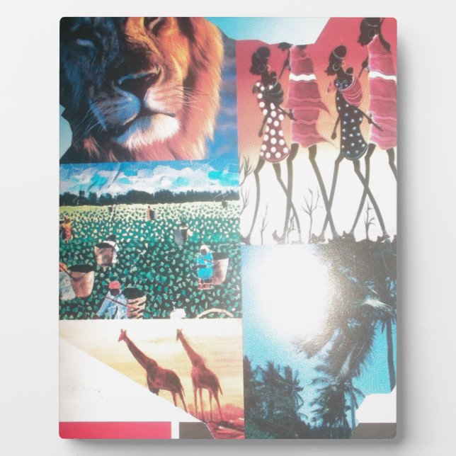 Photo Plaque Jambo Kenya Hakuna Matata (Devant)