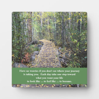Photo Plaque Journey Woods
