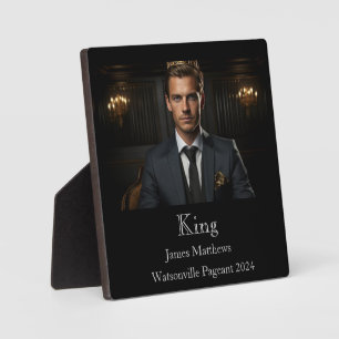 Photo Plaque King Pageant